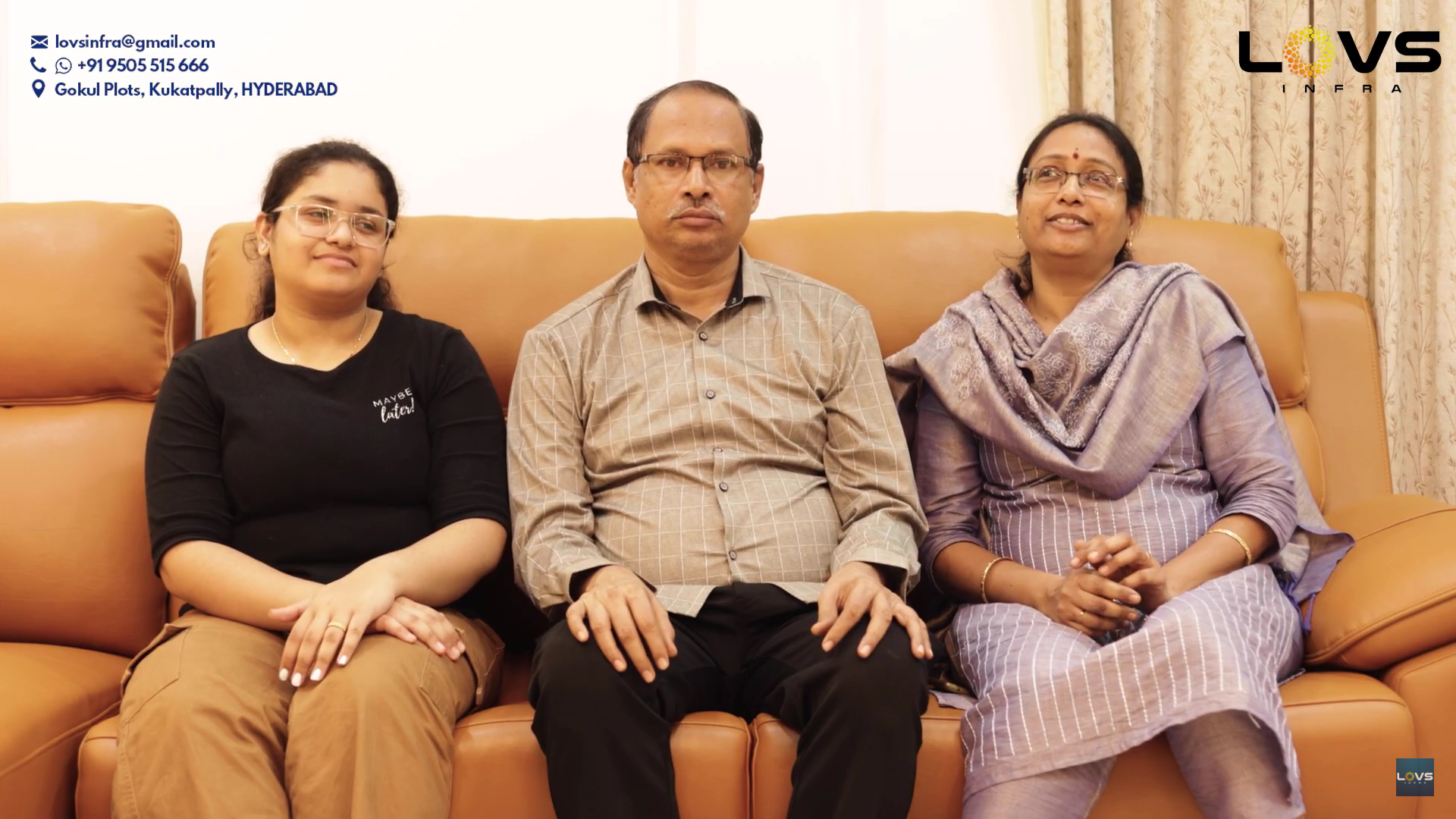 Lovs Infra Testimonial